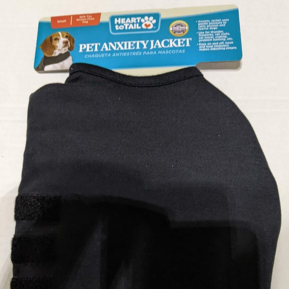 Heart to Tail Anxiety Dog Jacket-S - Picture 1 of 6